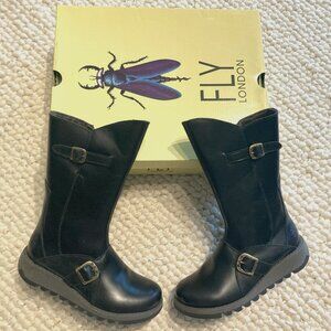 Fly London Platform Boots - Brand New